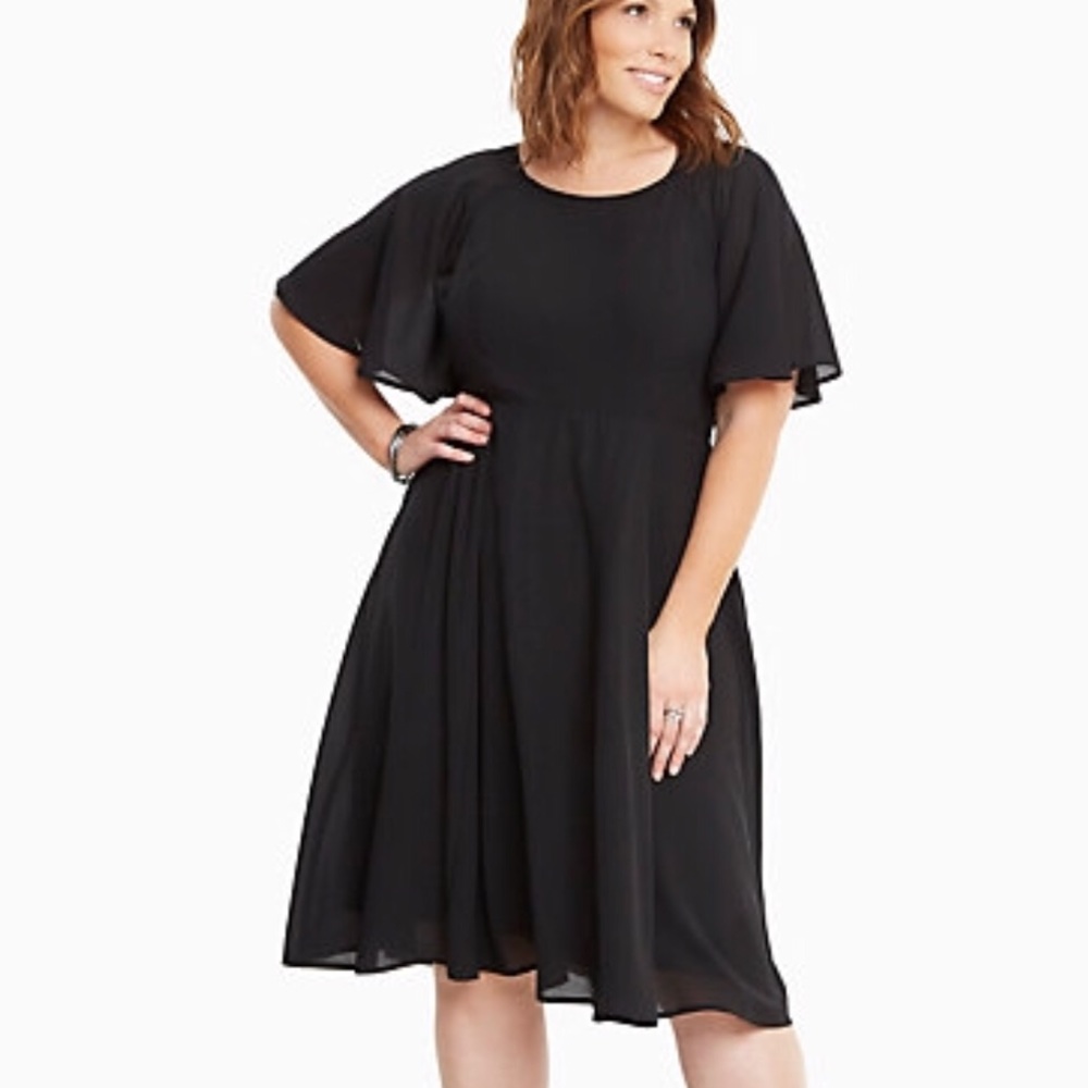 Torrid Lace Up Back Dress